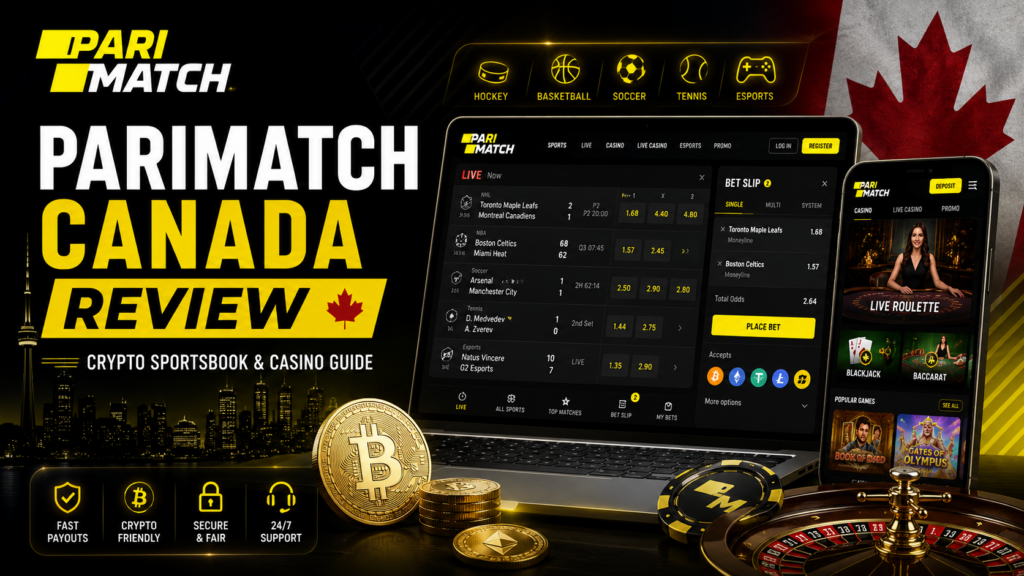 Parimatch Canada Review &ndash; Crypto Sportsbook and Casino Guide