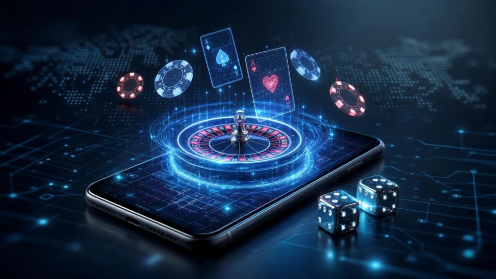 futuristic casino technology