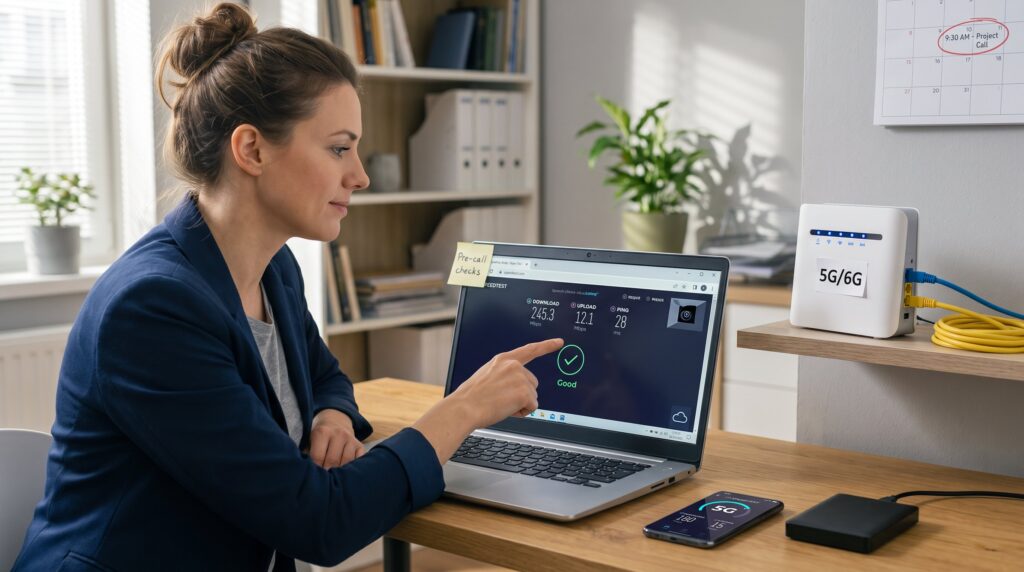Internet Access Tips for Remote Work and Video Calls